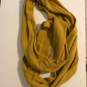 Mustard infinity scarf